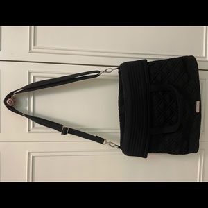 Vera Bradley Black Crossbody/Shoulder Bag